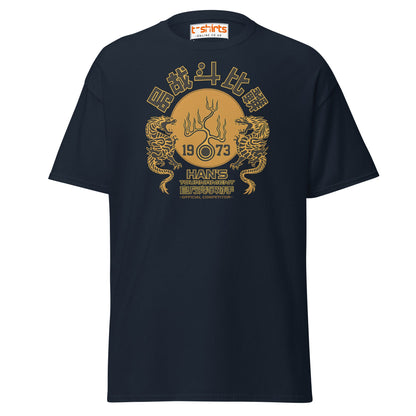 Han’s Tournament 1973 Competitor T-Shirt - Navy - T-Shirts Online