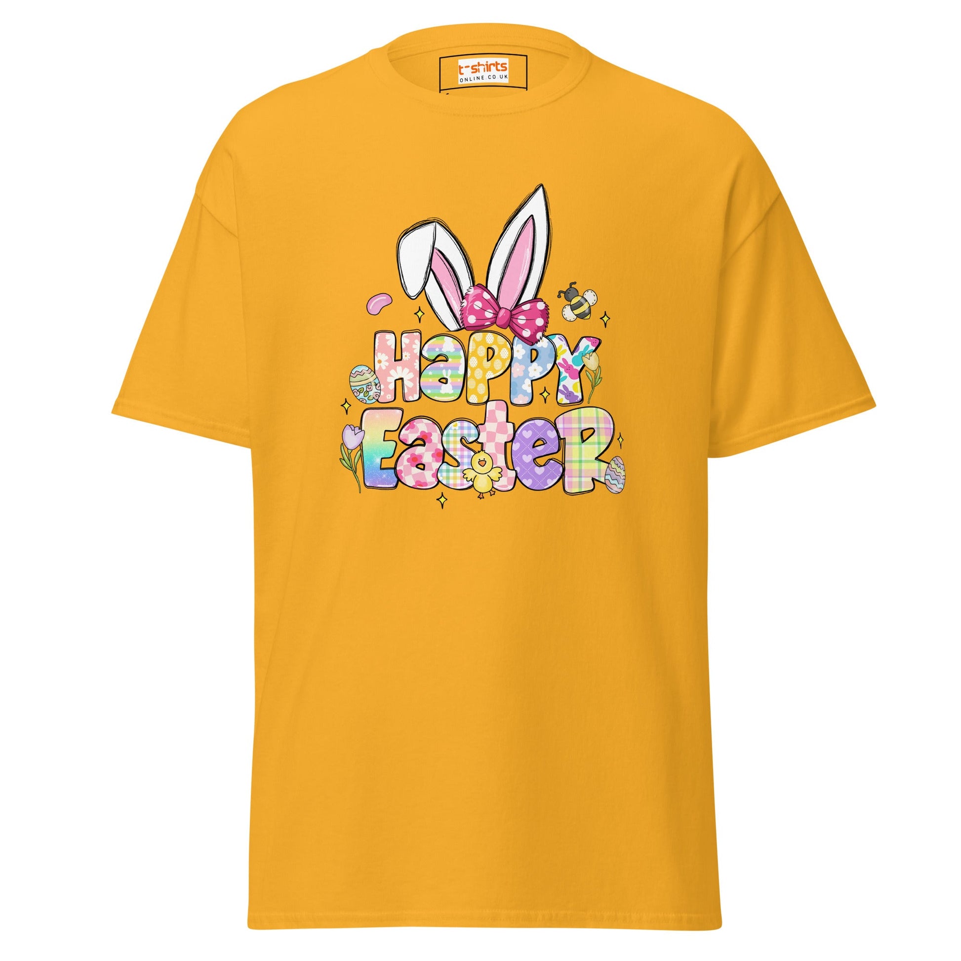 Happy Easter | Easter T-Shirt - Gold - T-Shirts Online
