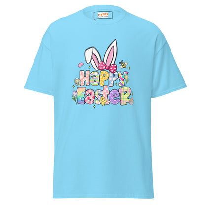 Happy Easter | Easter T-Shirt - Sky - T-Shirts Online