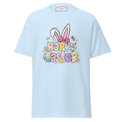 Happy Easter | Easter T-Shirt - Light Blue - T-Shirts Online