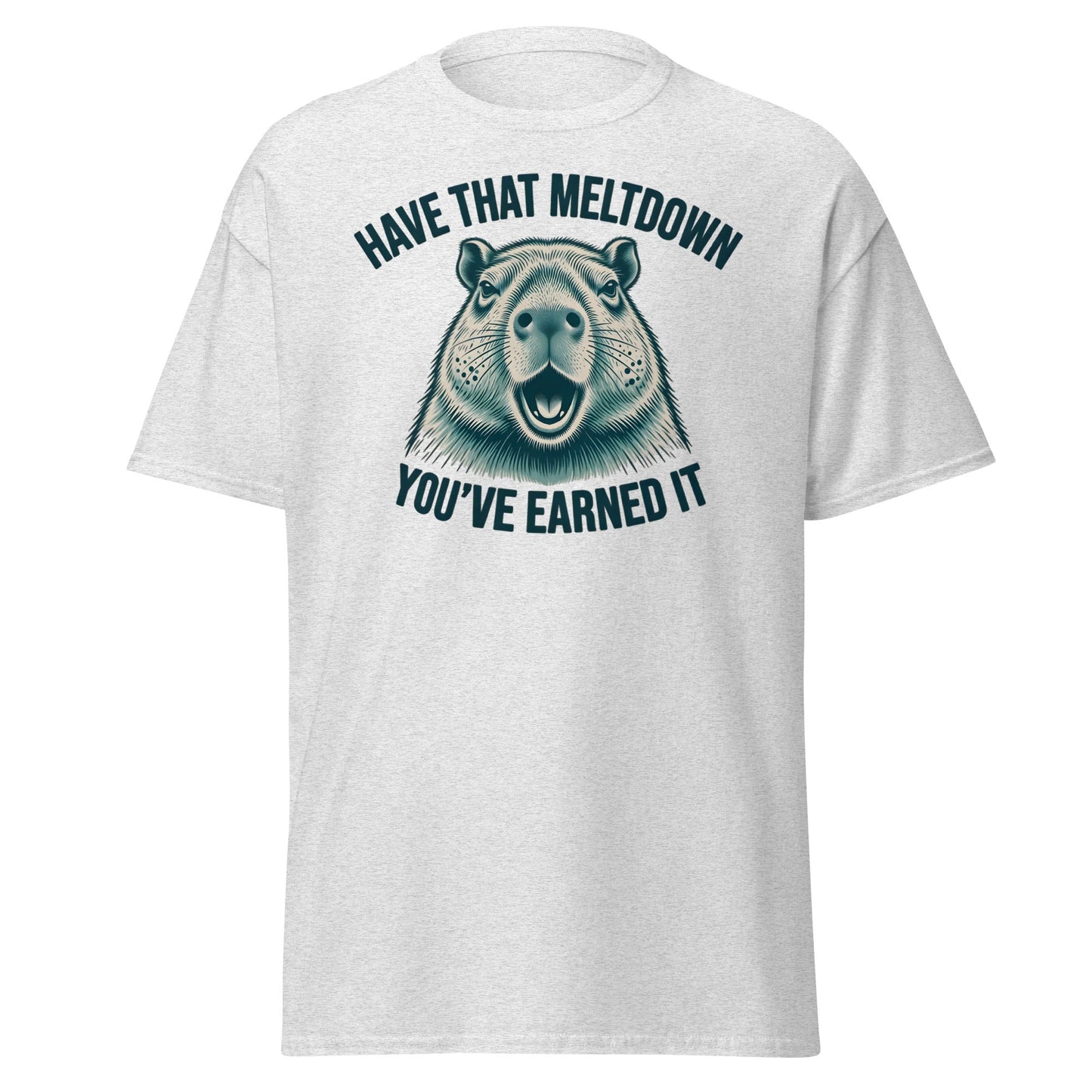 Have That Meltdown Beaver T-Shirt – You’ve Earned It Tee - Ash - T-Shirts Online