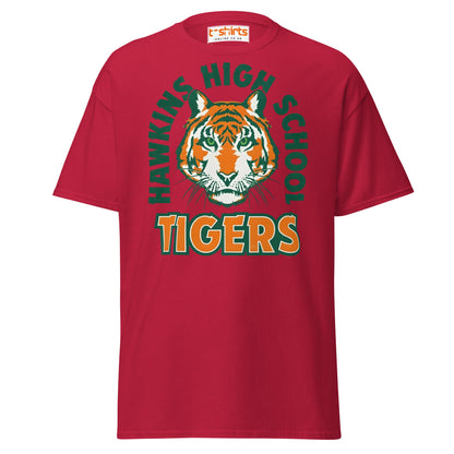 Hawkins High School Tigers T-Shirt - Cardinal - T-Shirts Online