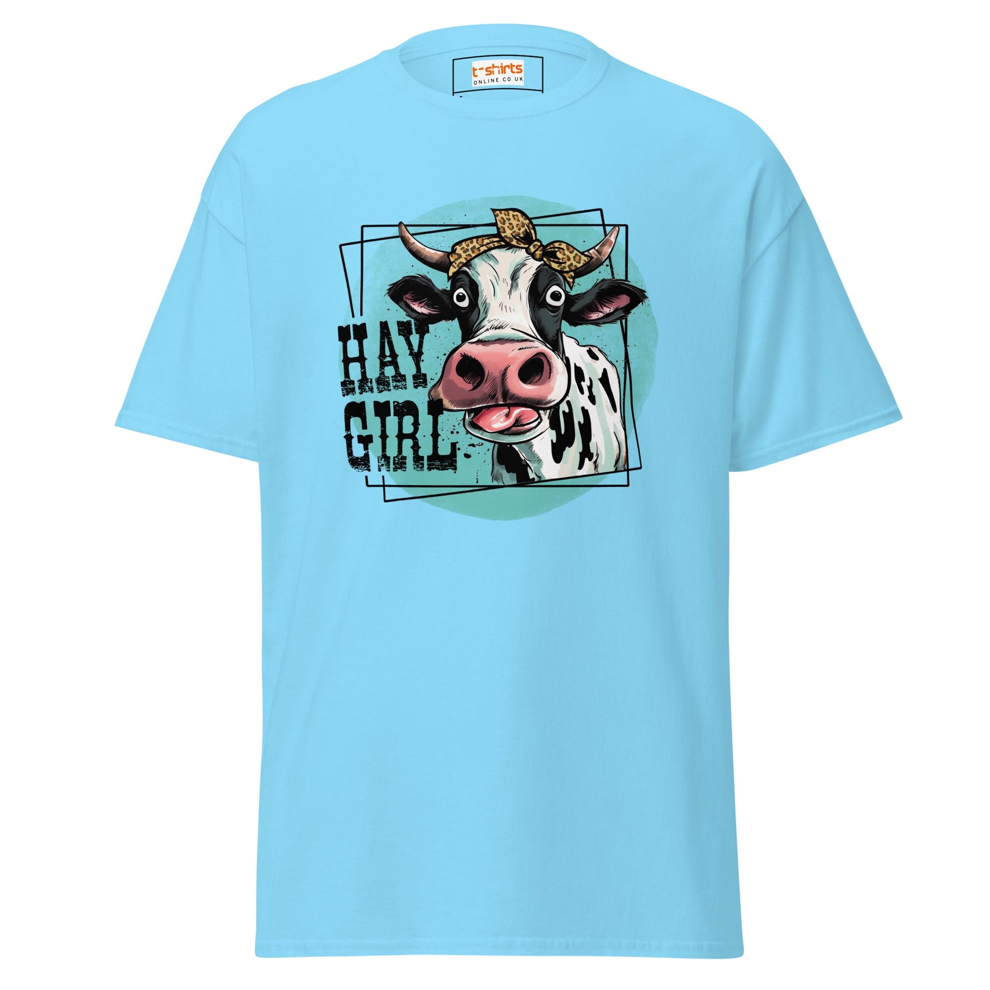 Hay Girl | Farmer T-Shirt - T-Shirts Online