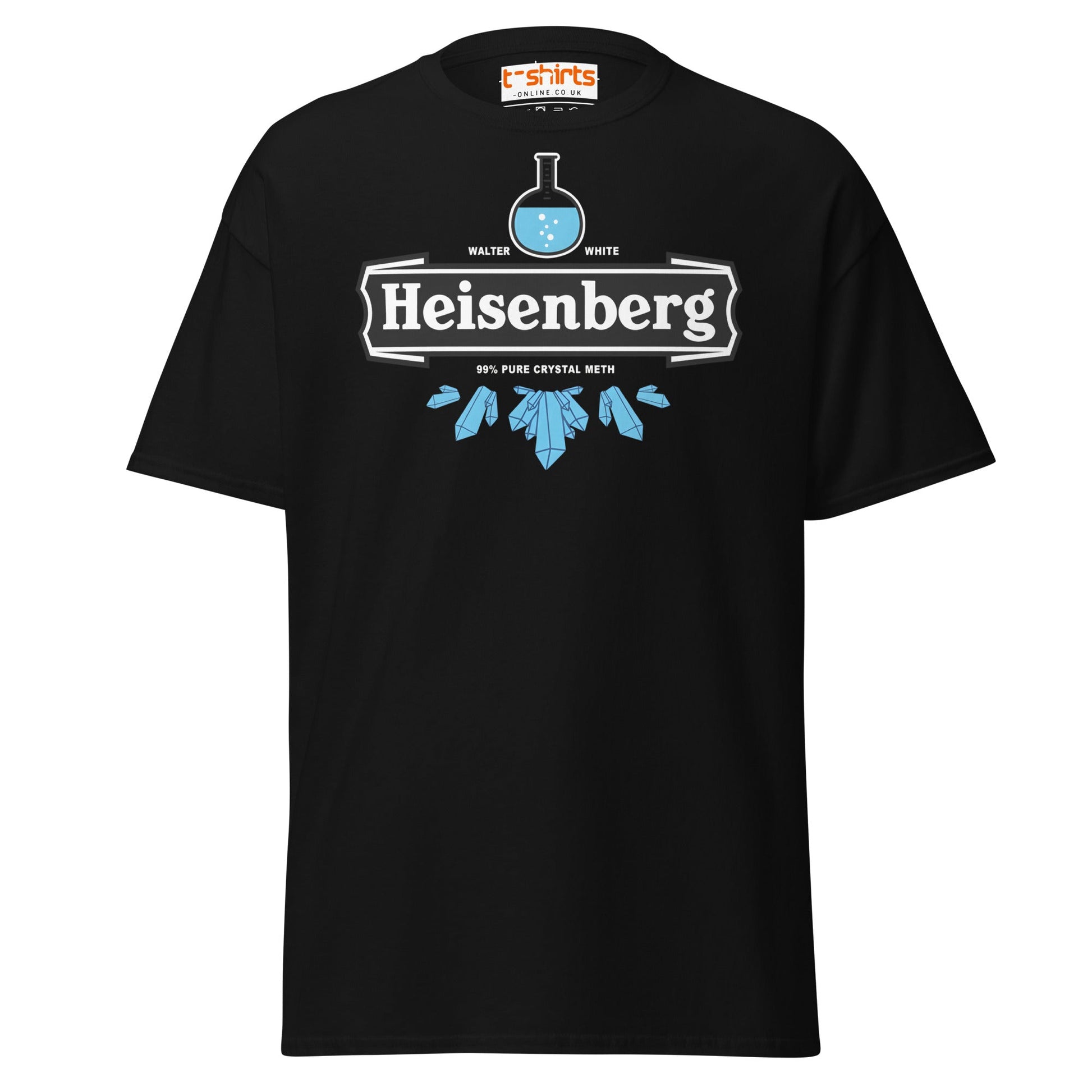 Heisenberg Chemistry T-Shirt | Funny Science Parody Tee - Black - T-Shirts Online