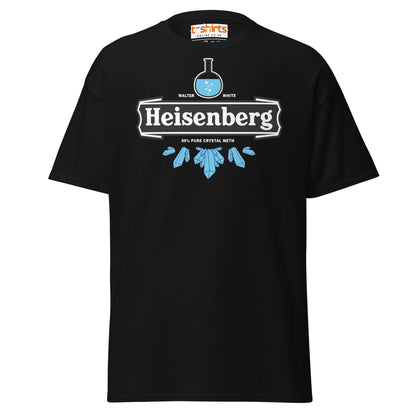 Heisenberg Chemistry T-Shirt | Funny Science Parody Tee - Black - T-Shirts Online