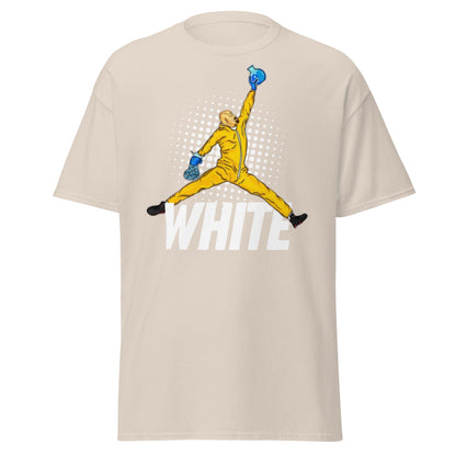 Heisenberg Jumpman T-Shirt: The One Who Knocks - Natural - T-Shirts Online
