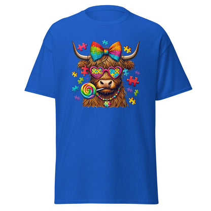 Highland Cow | Autism T-Shirt - T-Shirts Online