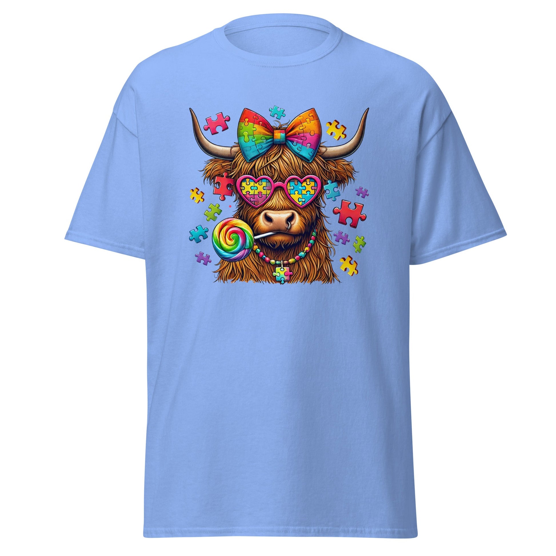 Highland Cow | Autism T-Shirt - T-Shirts Online