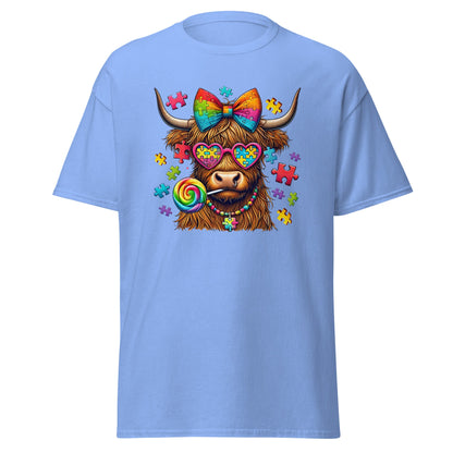Highland Cow | Autism T-Shirt - T-Shirts Online