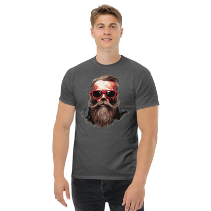 Hipster Skull | Men's T-Shirt - Black - T-Shirts Online