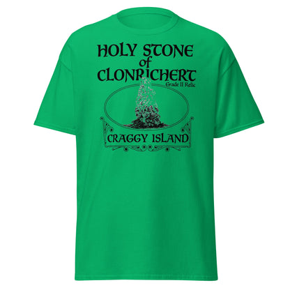 Holy Stone of Clonrichert T-Shirt - Craggy Island Relic - Irish Green - T-Shirts Online
