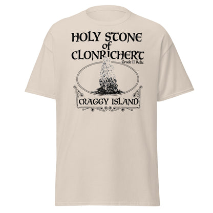 Holy Stone of Clonrichert T-Shirt - Craggy Island Relic - Natural - T-Shirts Online