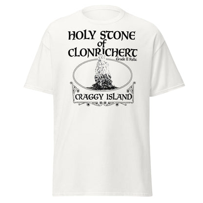 Holy Stone of Clonrichert T-Shirt - Craggy Island Relic - White - T-Shirts Online