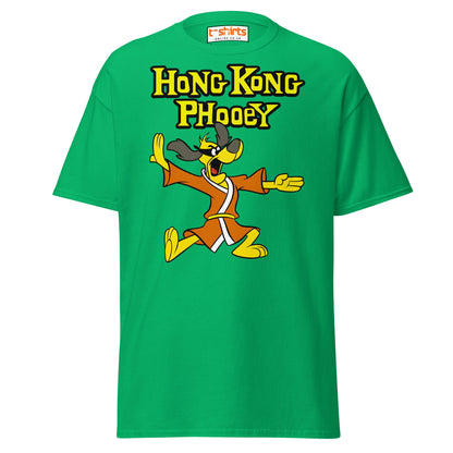 Hong Kong Phooey T-Shirt – Retro Martial Arts Dog Tee - Irish Green - T-Shirts Online