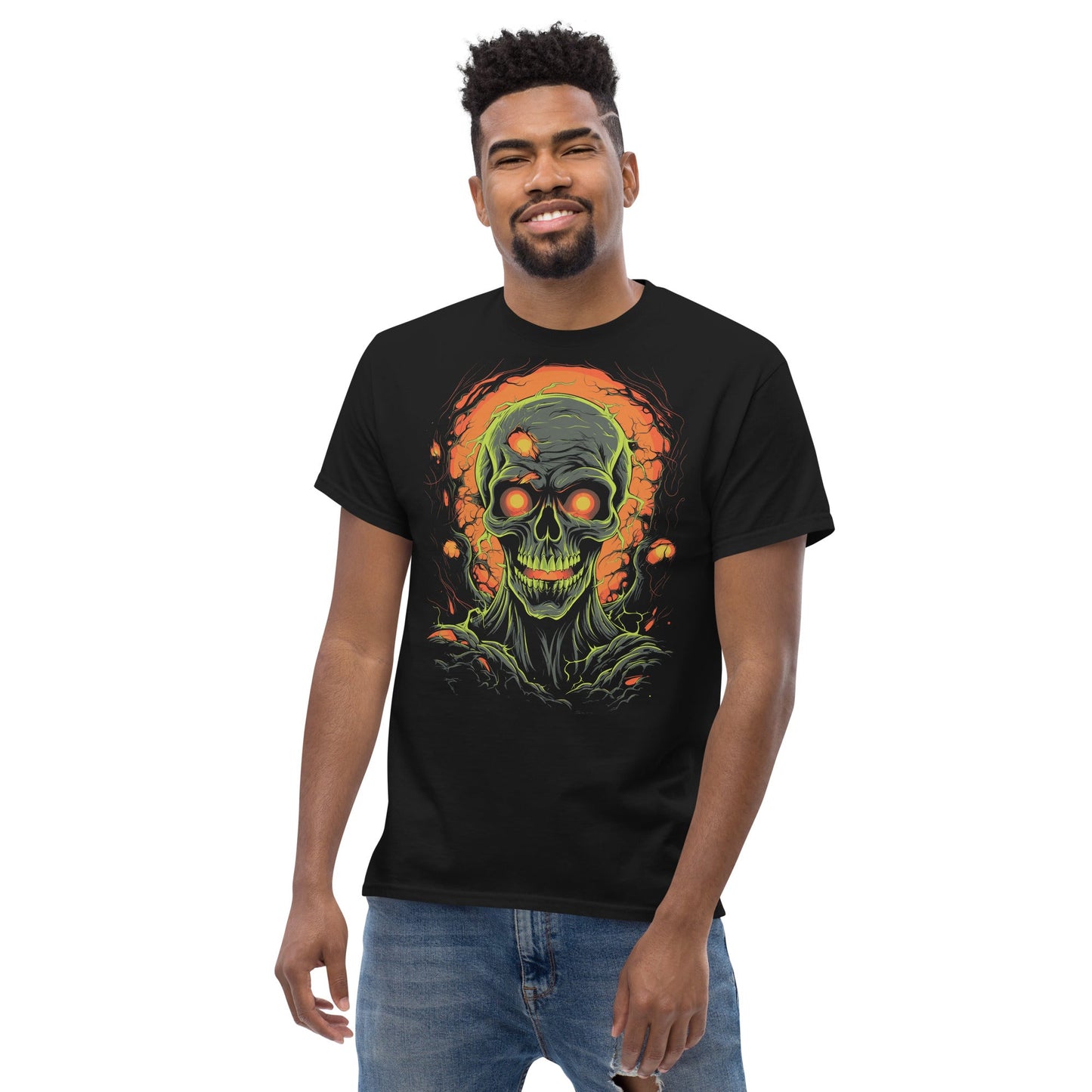 Horror Skull | Skull T-Shirt - Black - T-Shirts Online