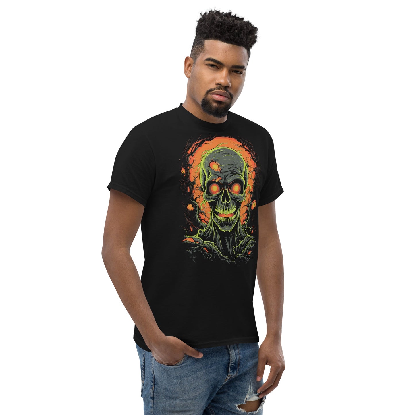 Horror Skull | Skull T-Shirt - Black - T-Shirts Online