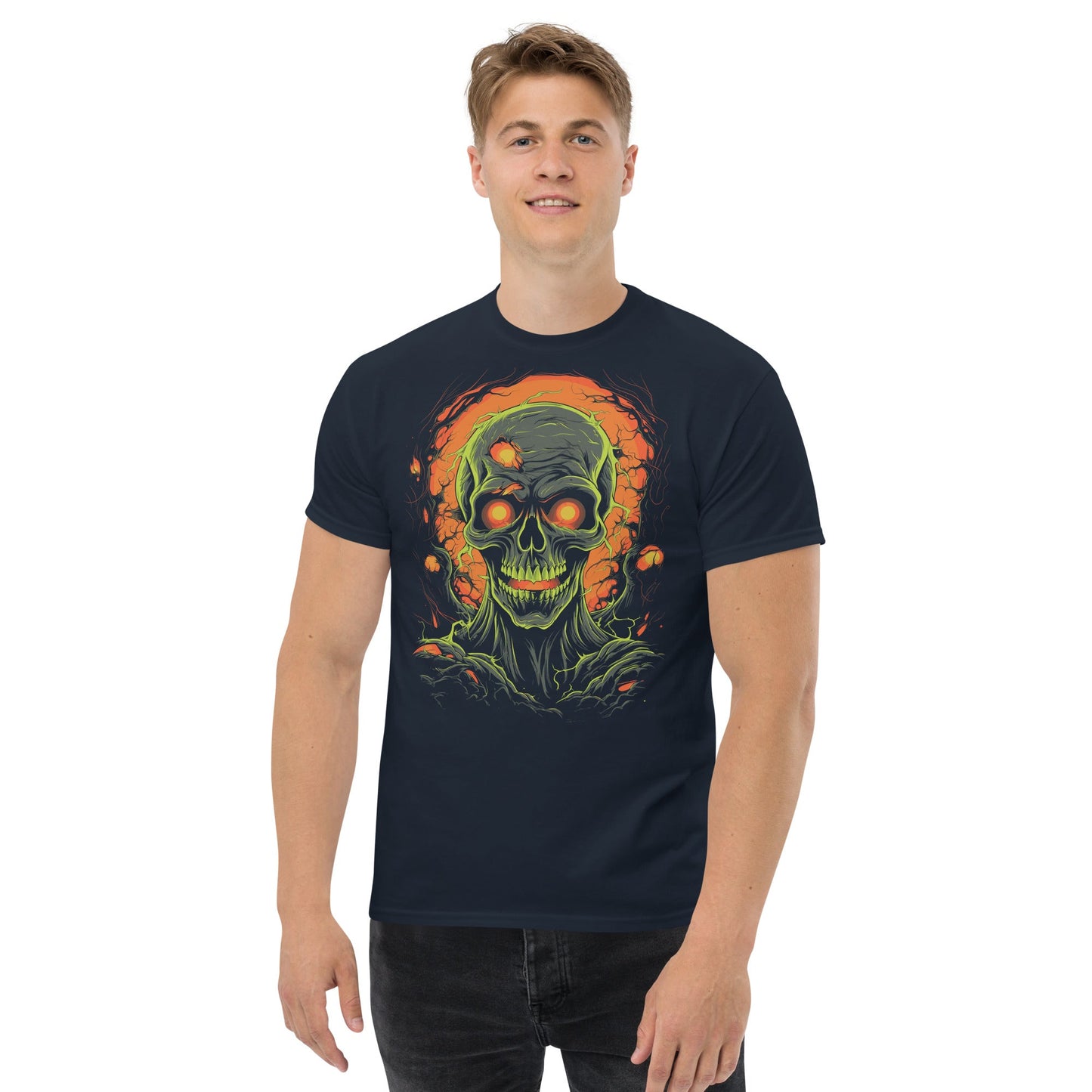 Horror Skull | Skull T-Shirt - Black - T-Shirts Online