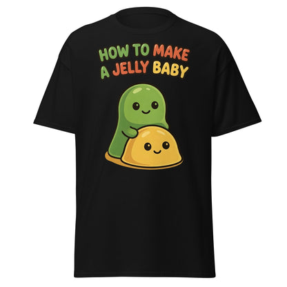 How to Make a Jelly Baby T-Shirt - Funny Cute Cartoon Tee - Black - T-Shirts Online