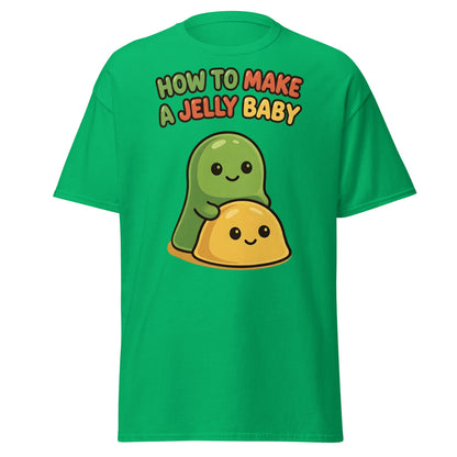 How to Make a Jelly Baby T-Shirt - Funny Cute Cartoon Tee - Irish Green - T-Shirts Online