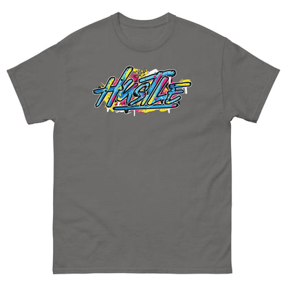 Hustle | Men's T-Shirt - Charcoal - T-Shirts Online