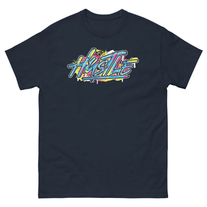Hustle | Men's T-Shirt - Navy - T-Shirts Online