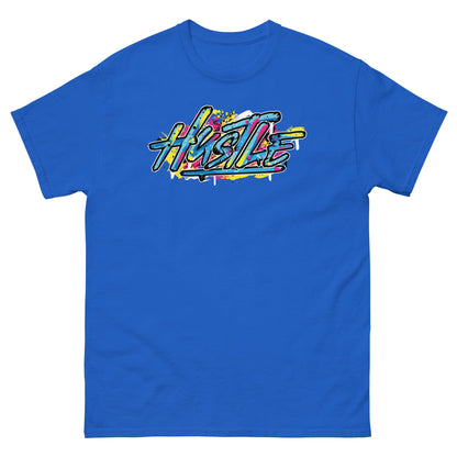 Hustle | Men's T-Shirt - Royal - T-Shirts Online