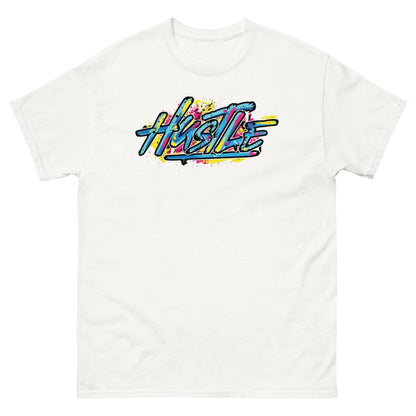 Hustle | Men's T-Shirt - White - T-Shirts Online