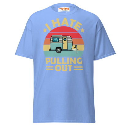 I Hate Pulling Out T-Shirt - Carolina Blue - T-Shirts Online
