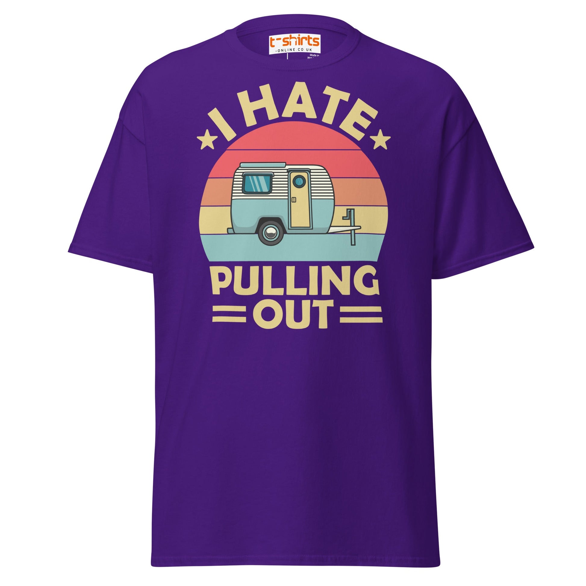 I Hate Pulling Out T-Shirt - Purple - T-Shirts Online