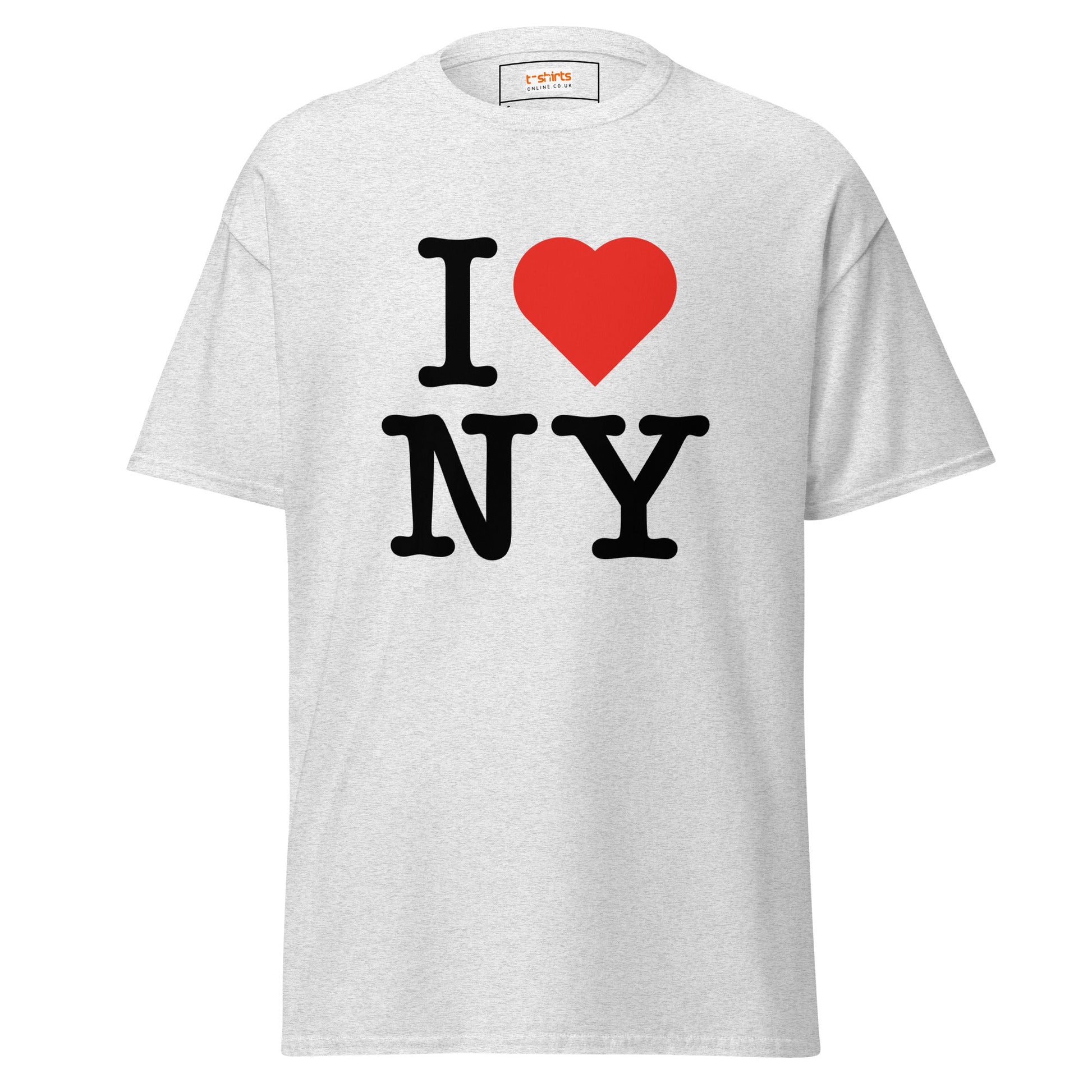 I Love NY | New York T-Shirt - Ash - T-Shirts Online