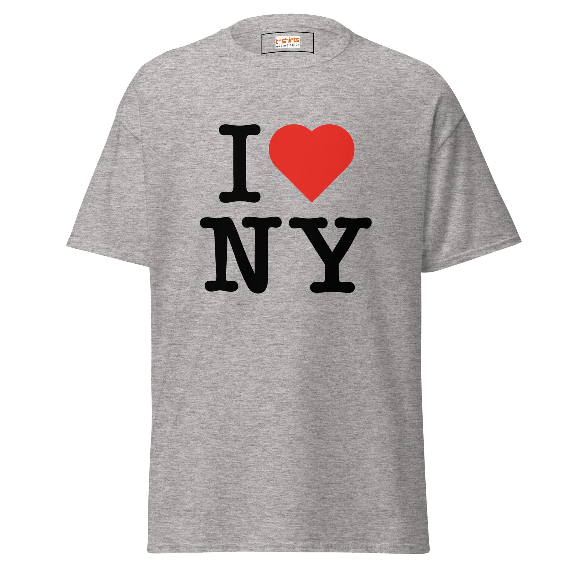 I Love NY | New York T-Shirt - Sport Grey - T-Shirts Online