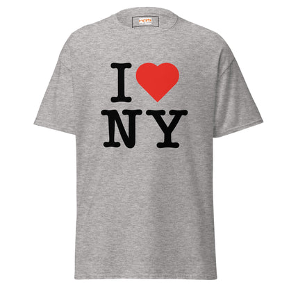 I Love NY | New York T-Shirt - Sport Grey - T-Shirts Online