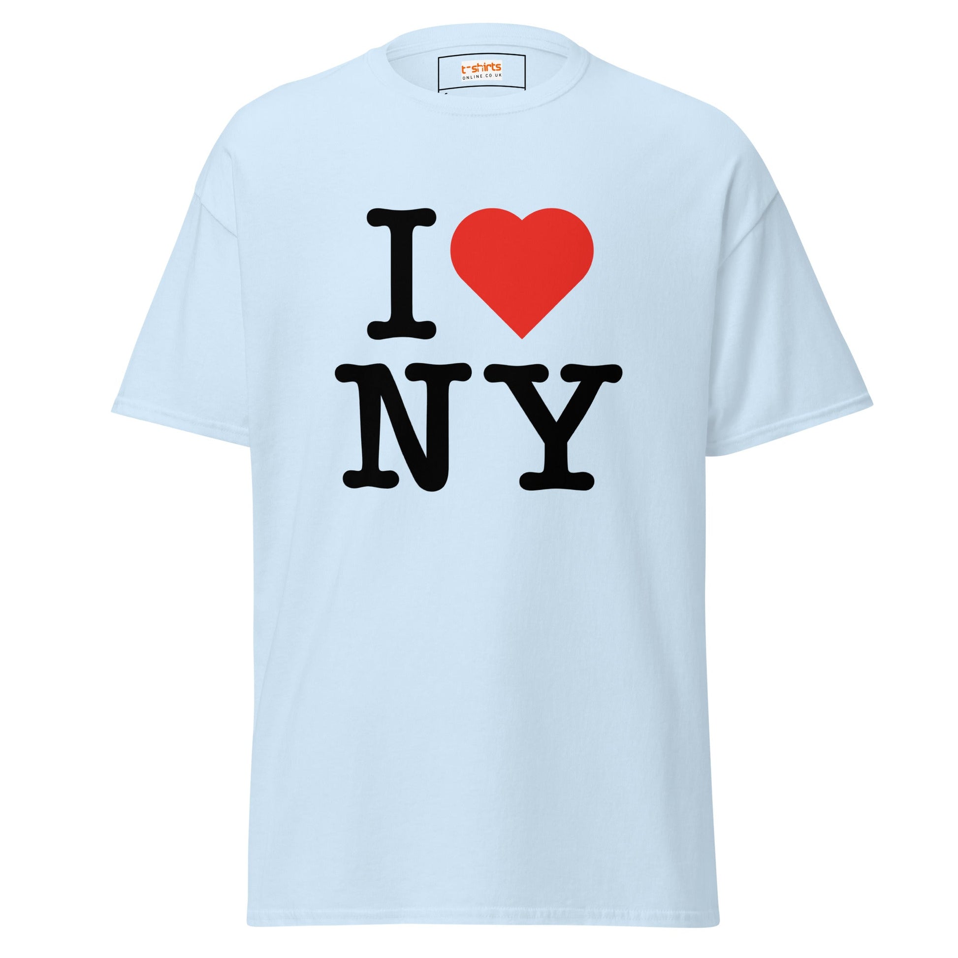 I Love NY | New York T-Shirt - Light Blue - T-Shirts Online
