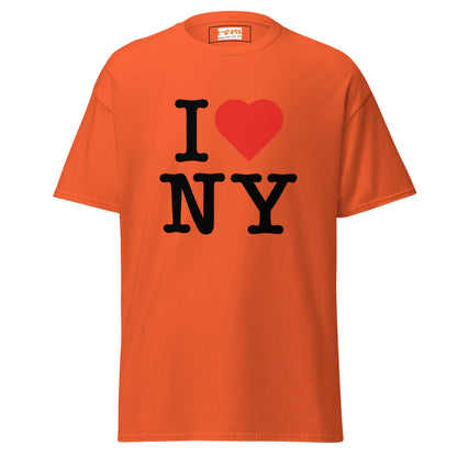 I Love NY | New York T-Shirt - Orange - T-Shirts Online