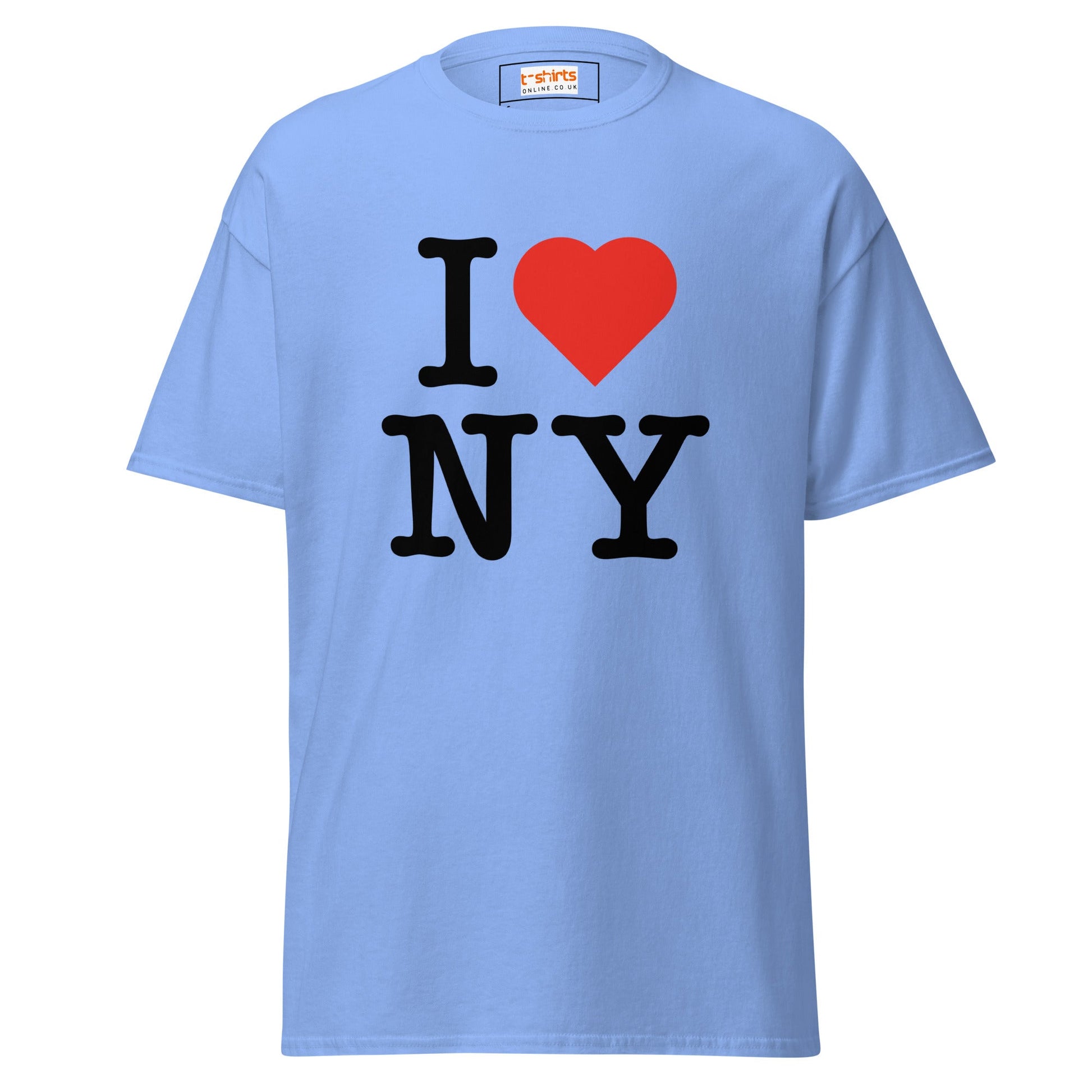 I Love NY | New York T-Shirt - Carolina Blue - T-Shirts Online