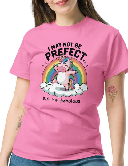 I May Not be Perfect | Unicorn T-Shirt - Royal - T-Shirts Online