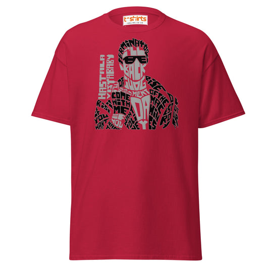 I’ll Be Back T-Shirt | Iconic Movie Quote Typography Tee - Cardinal - T-Shirts Online