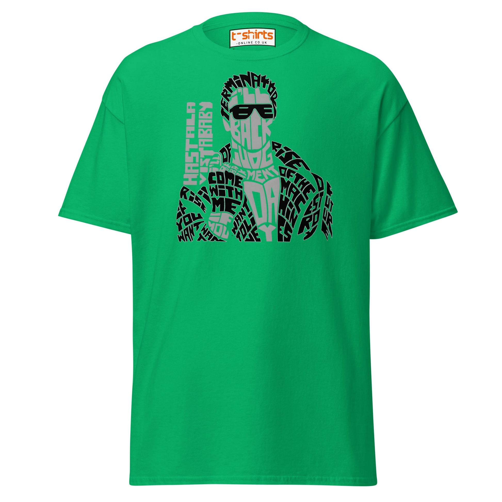 I’ll Be Back T-Shirt | Iconic Movie Quote Typography Tee - Irish Green - T-Shirts Online