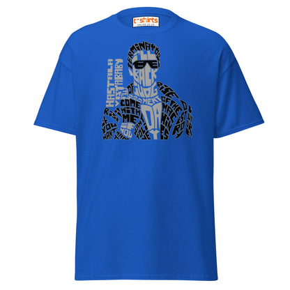 I’ll Be Back T-Shirt | Iconic Movie Quote Typography Tee - Royal - T-Shirts Online