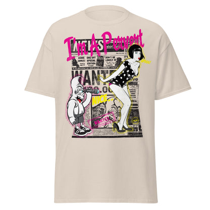 I'm A Pervert T-Shirt - Retro Pin - up & Funny Adult Art - Natural - T-Shirts Online