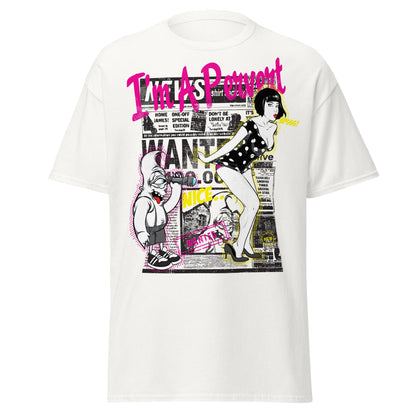 I'm A Pervert T-Shirt - Retro Pin - up & Funny Adult Art - White - T-Shirts Online