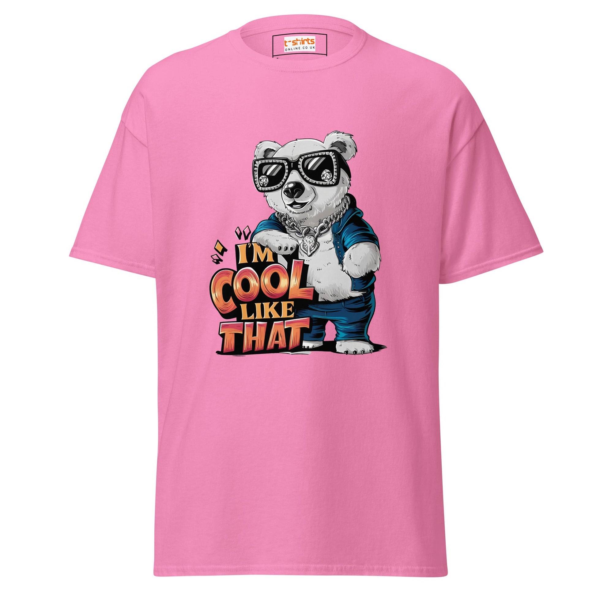 I'm Cool Like That | Polar Bear T-Shirt - Azalea - T-Shirts Online