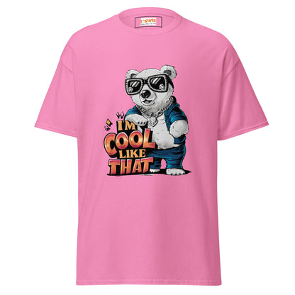 I'm Cool Like That | Polar Bear T-Shirt - Azalea - T-Shirts Online