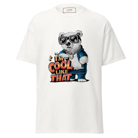 I'm Cool Like That | Polar Bear T-Shirt - White - T-Shirts Online