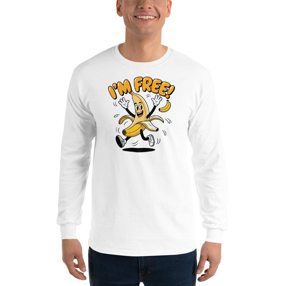 I'm Free | Long Sleeve Shirt - Black - T-Shirts Online