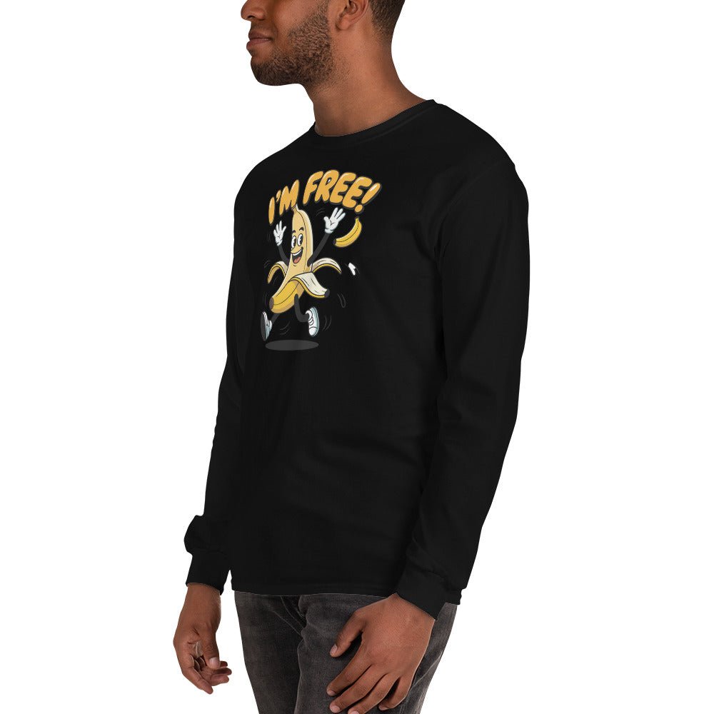 I'm Free | Long Sleeve Shirt - Black - T-Shirts Online
