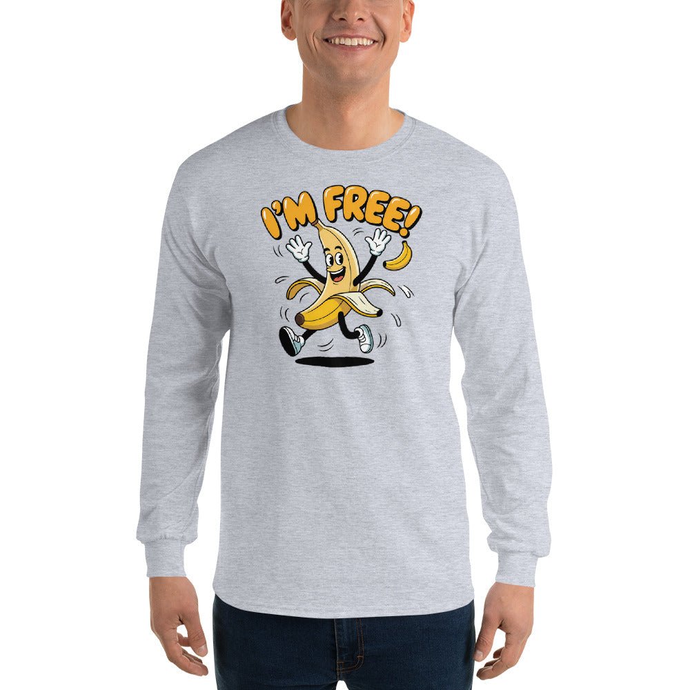 I'm Free | Long Sleeve Shirt - Black - T-Shirts Online