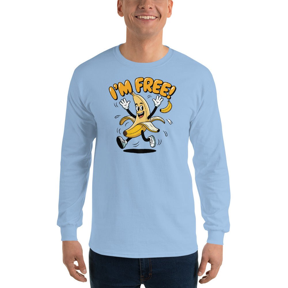 I'm Free | Long Sleeve Shirt - Black - T-Shirts Online