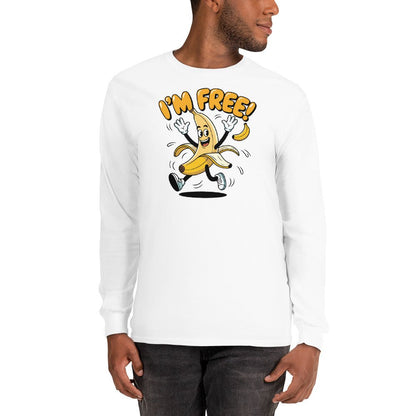 I'm Free | Long Sleeve Shirt - White - T-Shirts Online
