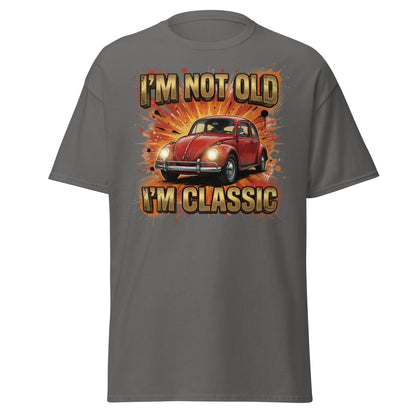 I'm Not Old I'm Classic Car T-Shirt - Charcoal - T-Shirts Online